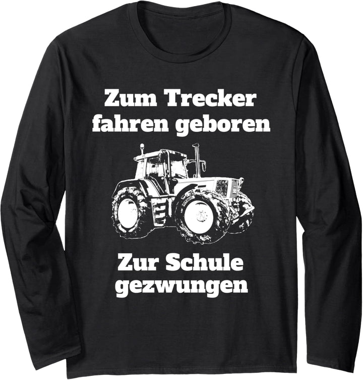 Landwirt Trecker Traktor Landwirtschaft Kinder Kind Geschenk Langarmshirt