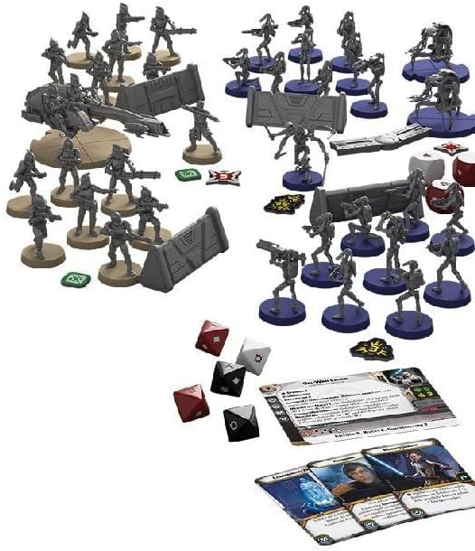 Atomic Mass Games | Star Wars: Legion – Clone Wars | Grundspiel | Tabletop | 2 Spieler | Ab 14+ Jahr