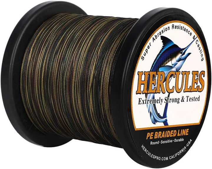 HERCULES Super Cast 100m - 2000m 109-2196 Yards Geflochtene Angelschnur 6lb - 100lb Test für Salzwas