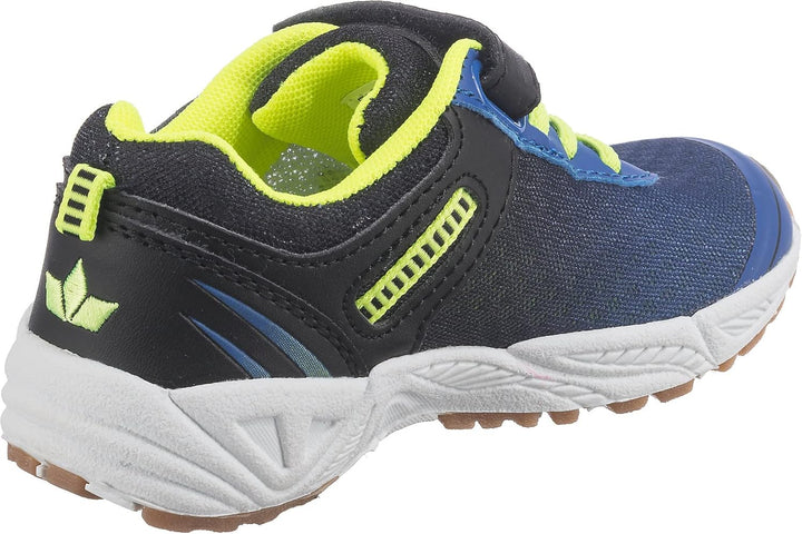Lico Unisex Kinder Barney Vs Sneaker 27 EU Blau Schwarz Lemon, 27 EU Blau Schwarz Lemon
