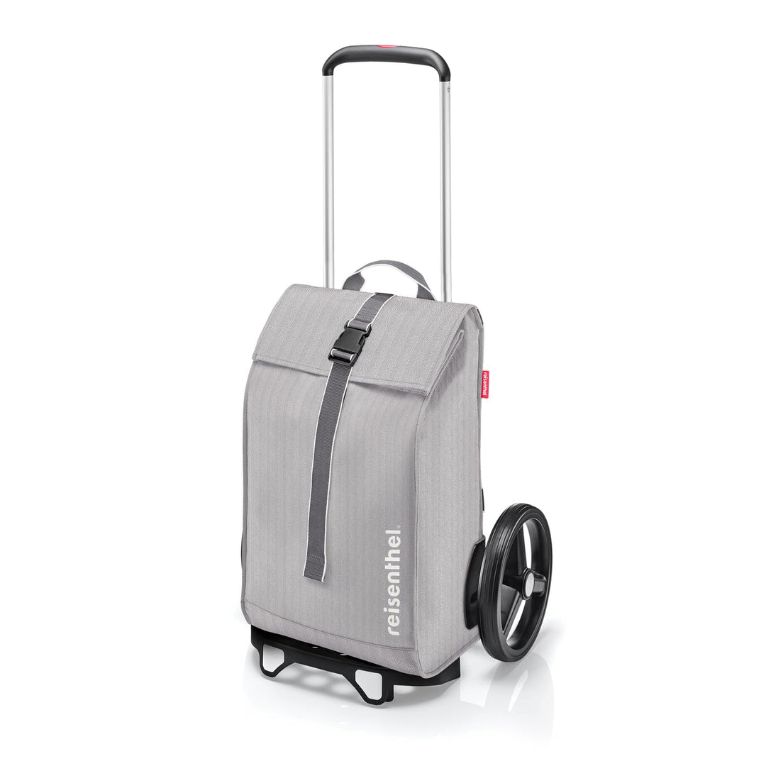 reisenthel Citycruiser Herringbone Grey – praktische Tasche mit Mehreren Taschen und einem stabilen
