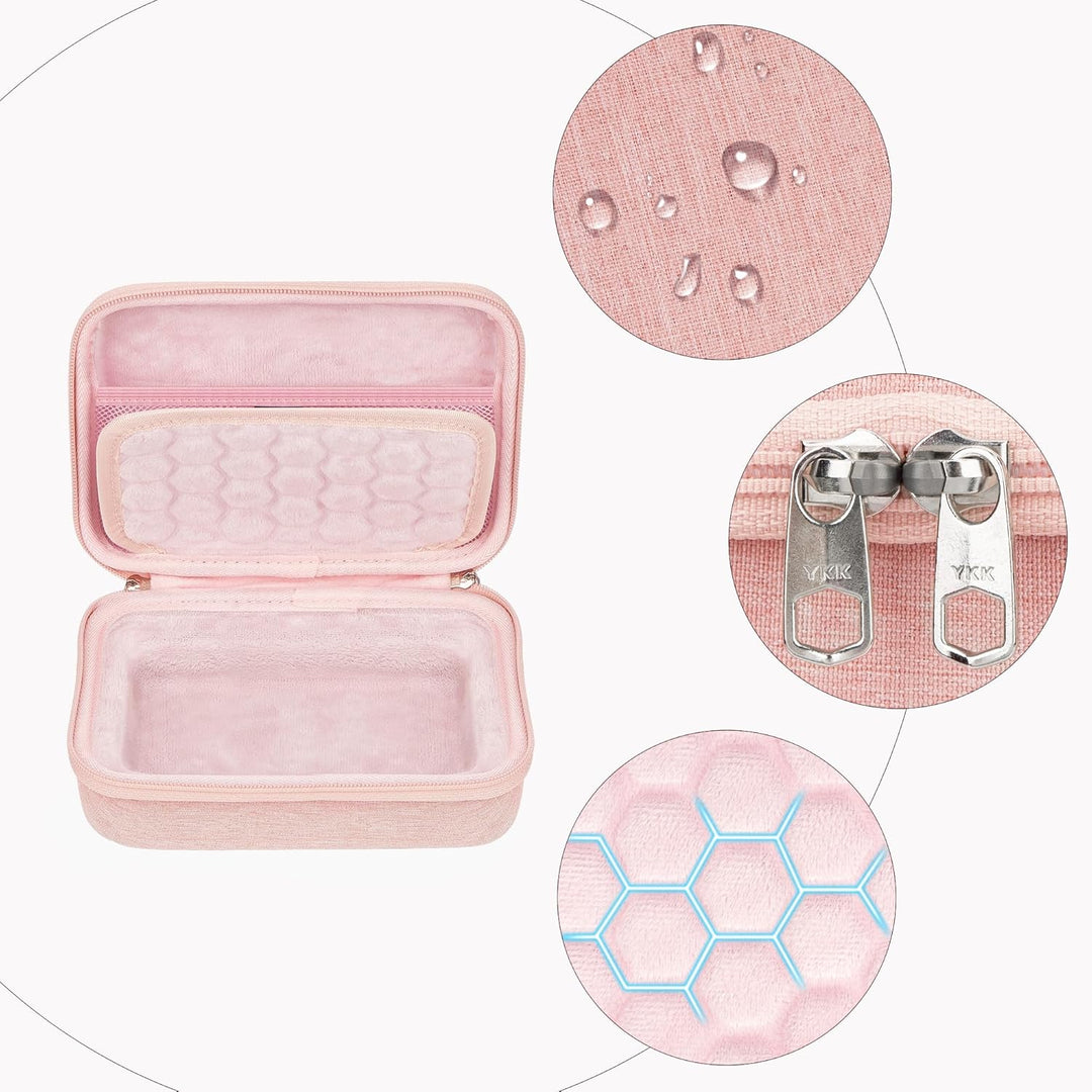 GEEKRIA Hartschalen-Reiseetui mit Ziffernblock, kompatibel mit LOFREE Foundation-Numpad/Lippenstift-