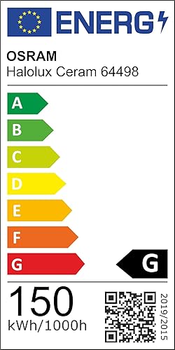 Osram Quarz-Halogen-Lampe B15d 150 W Clear 64498 HALOLUX CERAM, Warmweiss