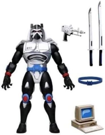 NECA Mutant Ninja Turtles Ultimate Actionfigur Chrome Dome 25 cm 54180 Mehrfarbig