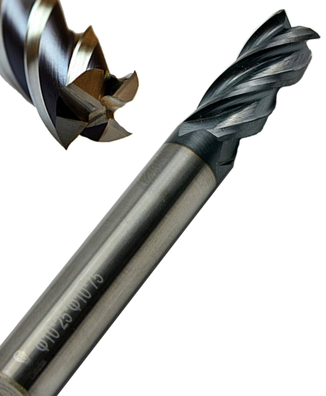 Corintian VHM Schaftfräser 4 Zähne - AlTiN Beschichtung, Ø 1-20mm, High Performance Cutting HPC geei