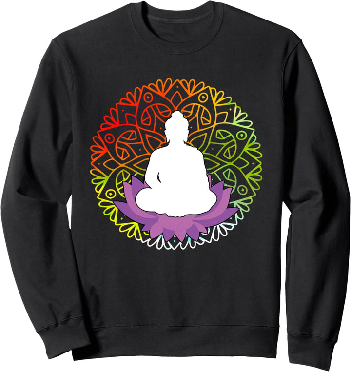 Zen Japanischer Bambusbaum Buddhistische Meditation Naturbäu Sweatshirt