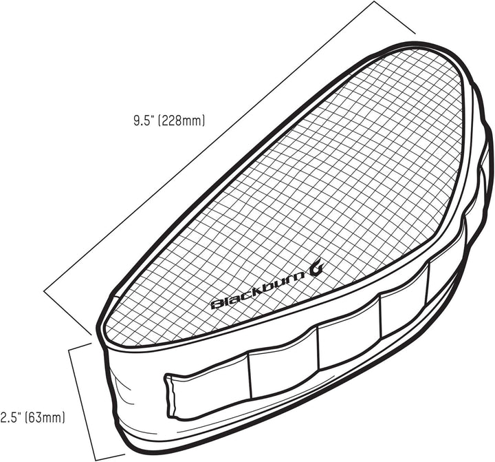 Blackburn Outpost Corner Tasche, Schwarz, One Size Einheitsgrösse Schwarz, Einheitsgrösse Schwarz