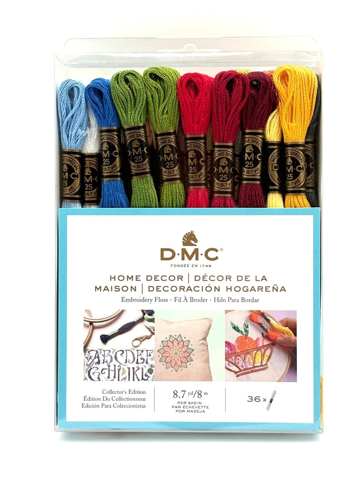 DMC - Mouliné Garnpack Heimdekorationen 8.7-Yards Mehrfarbig, 8.7-Yards Mehrfarbig