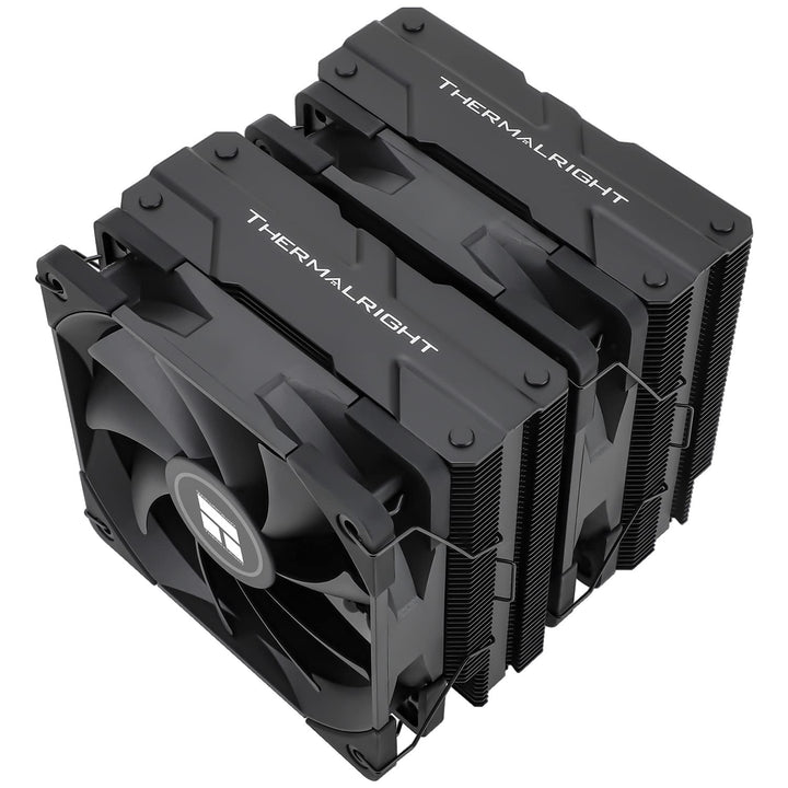 Thermalright Peerless Assassin 120 Black CPU-Luftkühler, 6 Heatpipes, zwei 120mm C12B PWM Lüfter, Al