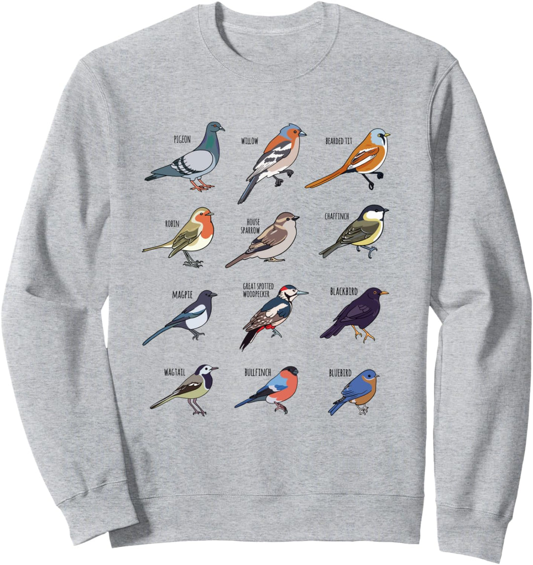 Birds Kollektion - Ich liebe Vögel und die Natur Sweatshirt