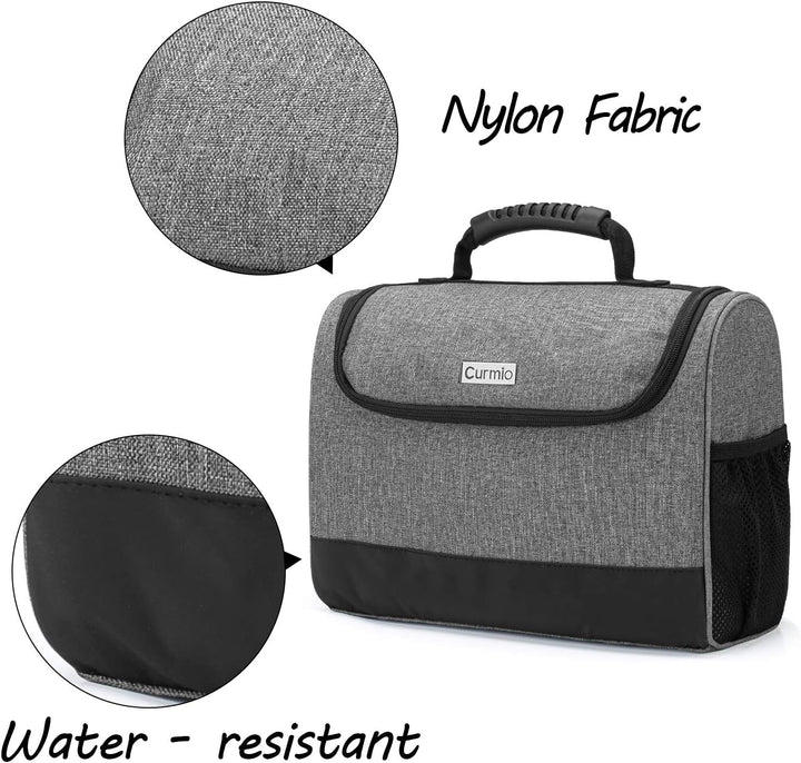 CURMIO Bartender Set Aufbewahrungstasche, Tragetasche für Cocktail Set, Cocktailshaker Bar Set, Reis