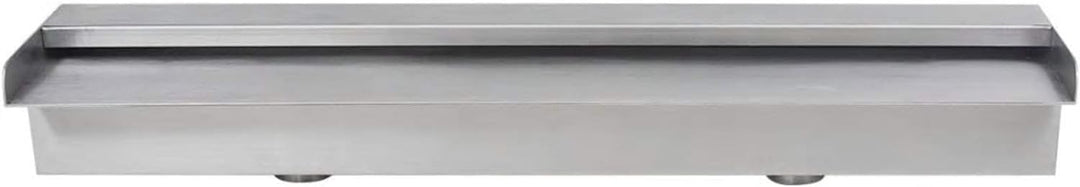 Festnight Pool Wasserfall 60 cm Schwalldusche Edelstahl Brunnen Schwallbrause Pool Wasserschwall Poo