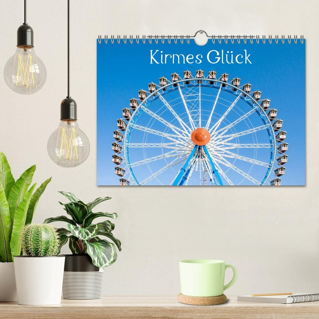 Kirmes Glück (Wandkalender 2026 DIN A4 quer), CALVENDO Monatskalender: Brillante Fotografien von Fes