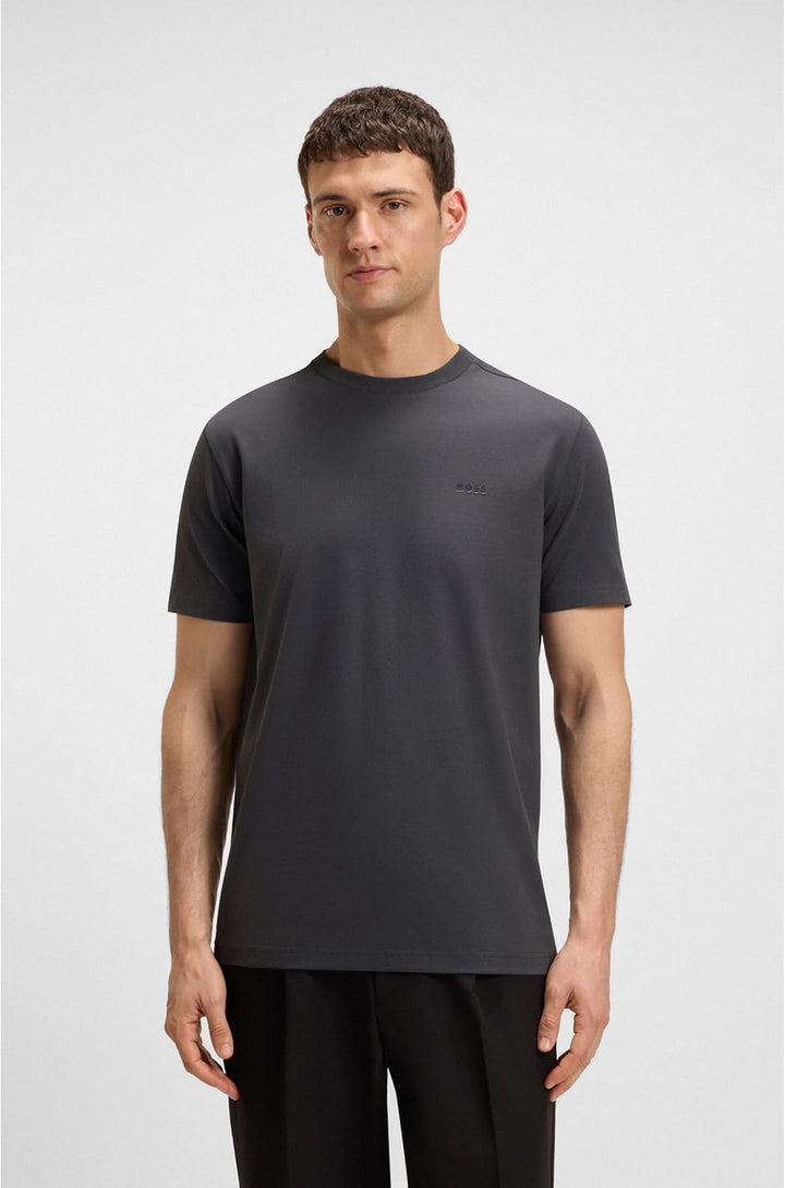 BOSS Herren Tee T-Shirt XS 027dark Grey, XS 027dark Grey