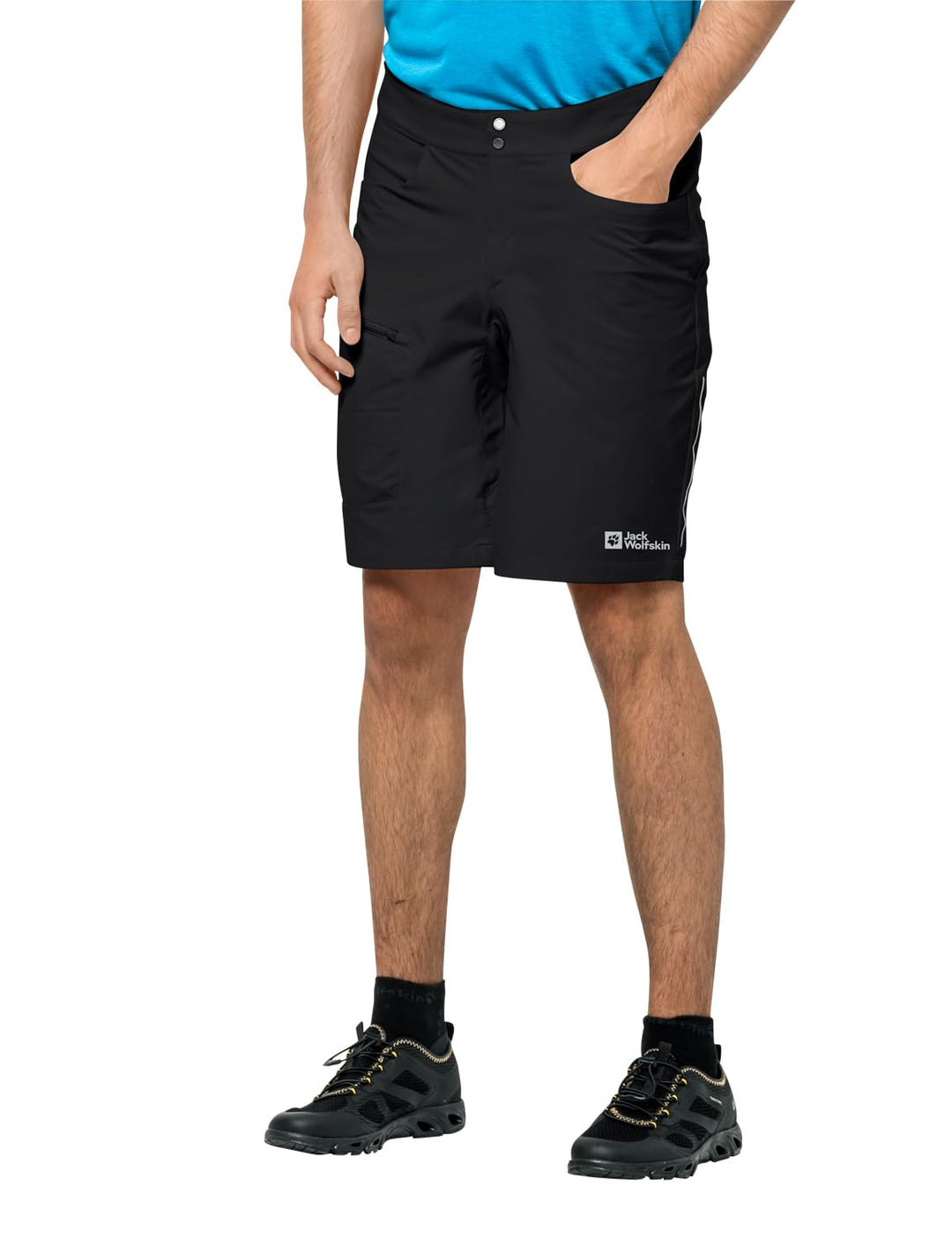 Jack Wolfskin Herren Tourer Men Shorts 46 Schwarz, 46 Schwarz
