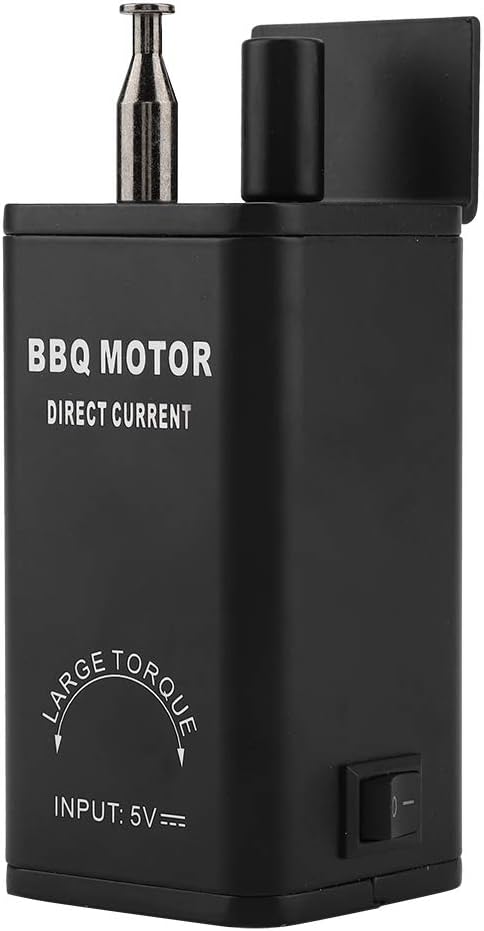 Grillmotor, DC 5V Ausgang Einstellbarer Grillbraten Rotisserie mit USB-Kabel Grillmotor Rotator Gril