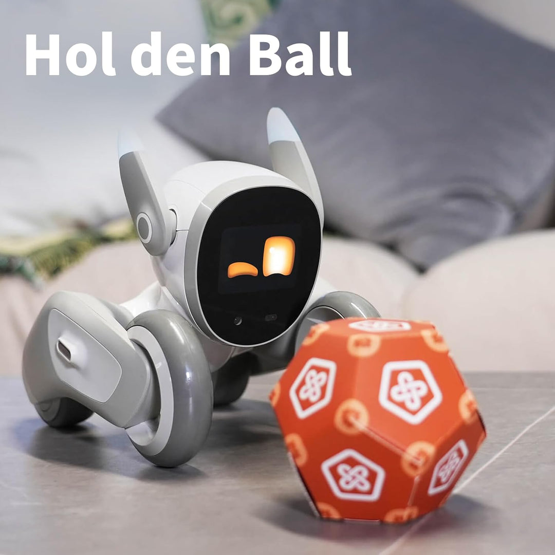Loona KEYI Premium Haustier-Roboter mit Ladestation (Smarte AI ChatGPT-4o, Stimmen- & Gestensteuerun