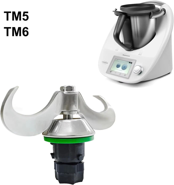 Mixermesser, Kompatibel Mit Thermomix TM5 TM6 Knetmesser Teig Rühren Mehl Mixermesser
