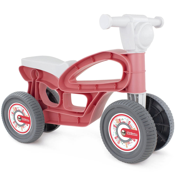 Chicos - Custom Coral tragbares Mini-Motorrad mit Vier Rädern für mehr Stabilität | Kindermotorrad f