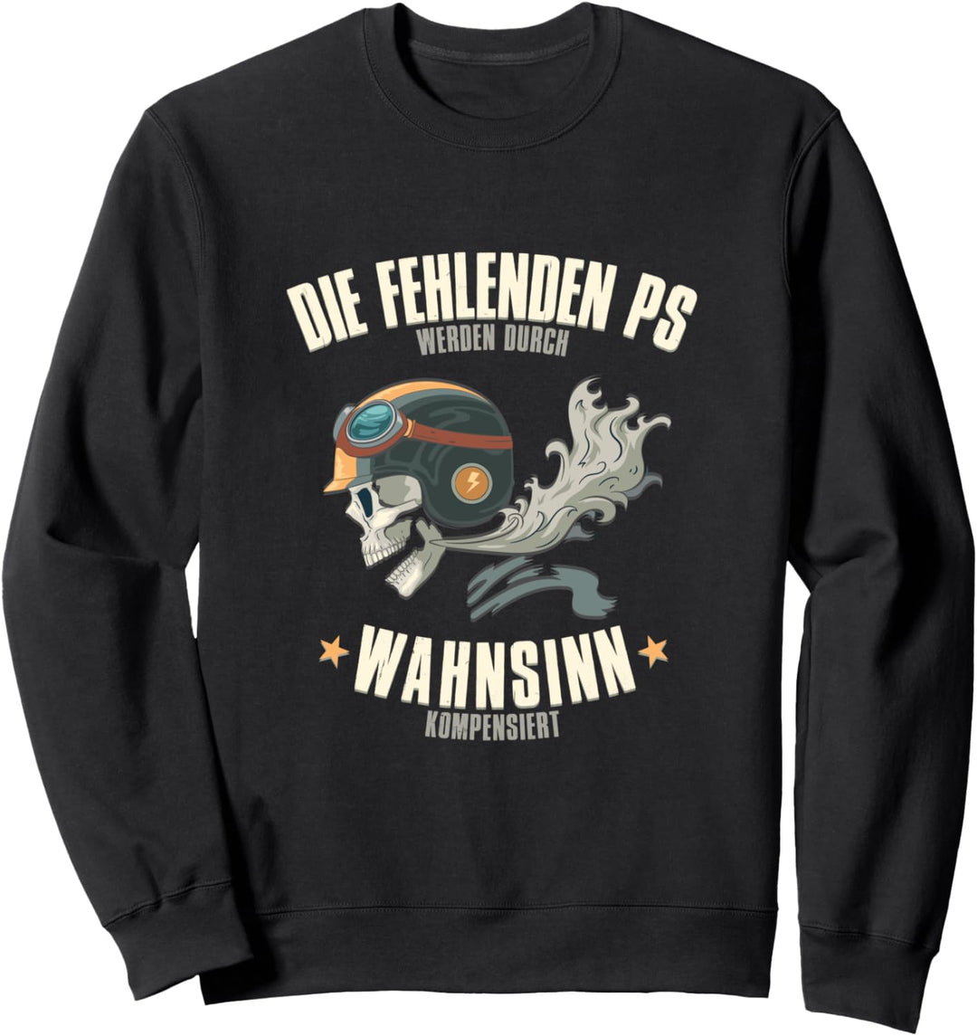 Motorroller, Mofa, Moped Sweatshirt