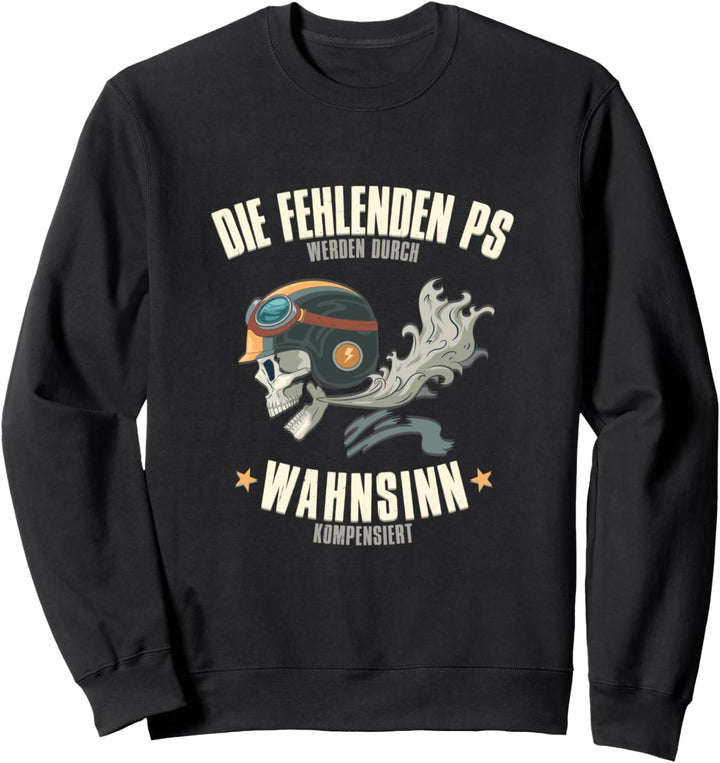 Motorroller, Mofa, Moped Sweatshirt