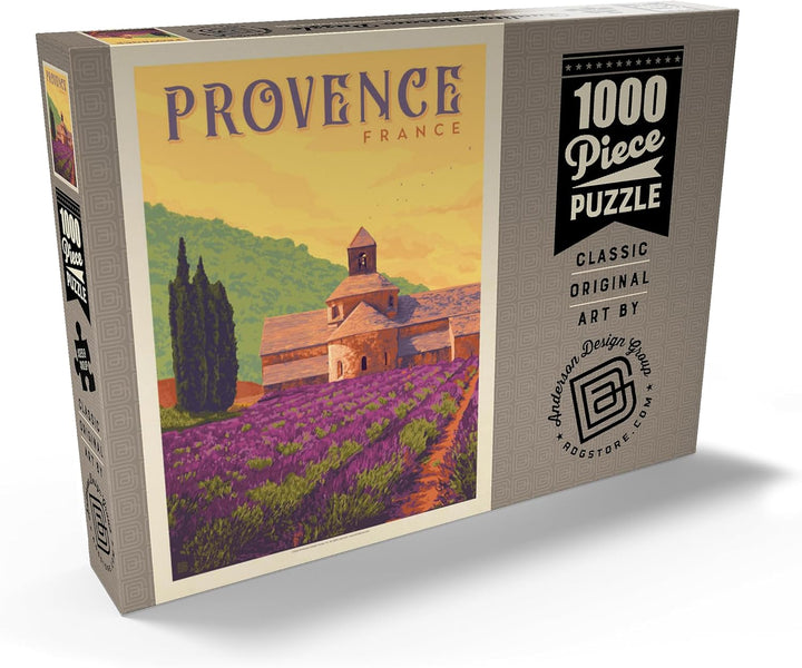 Frankreich: Provence, Vintage Poster - Premium 1000 Teile Puzzle - MyPuzzle Sonderkollektion von And