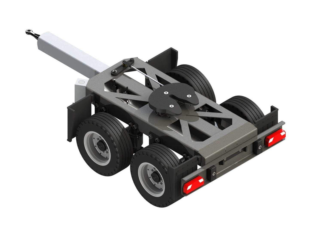 CARSON 500907210 - 1:14 2-Achs Dolly starr, RC-Truck Zubehör, Massstab 1:14, Gigaliner Gespann, Anhä