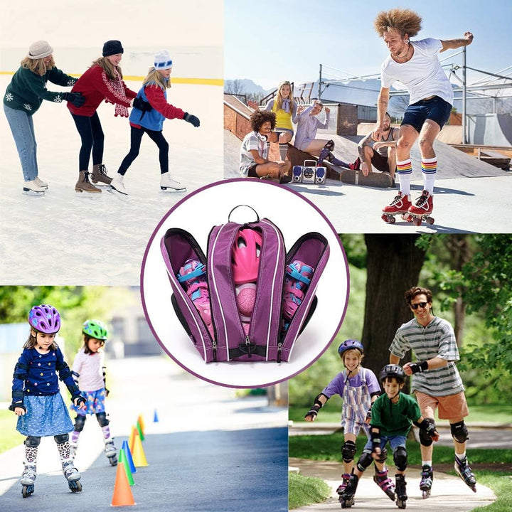 Inliner Tasche, Skischuhtasche Kinder, Rollschuhe Tasche, Tasche für Inliner, Eislauf Inliner Tasche