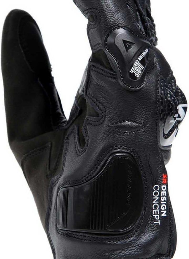 Dainese Carbon 4 Short Motorradhandschuhe L BLACK/BLACK, L BLACK/BLACK