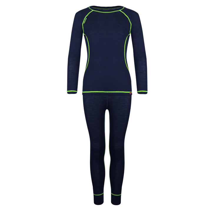 Trollkids Kids Merino Baselayer Set 92 Navy, 92 Navy