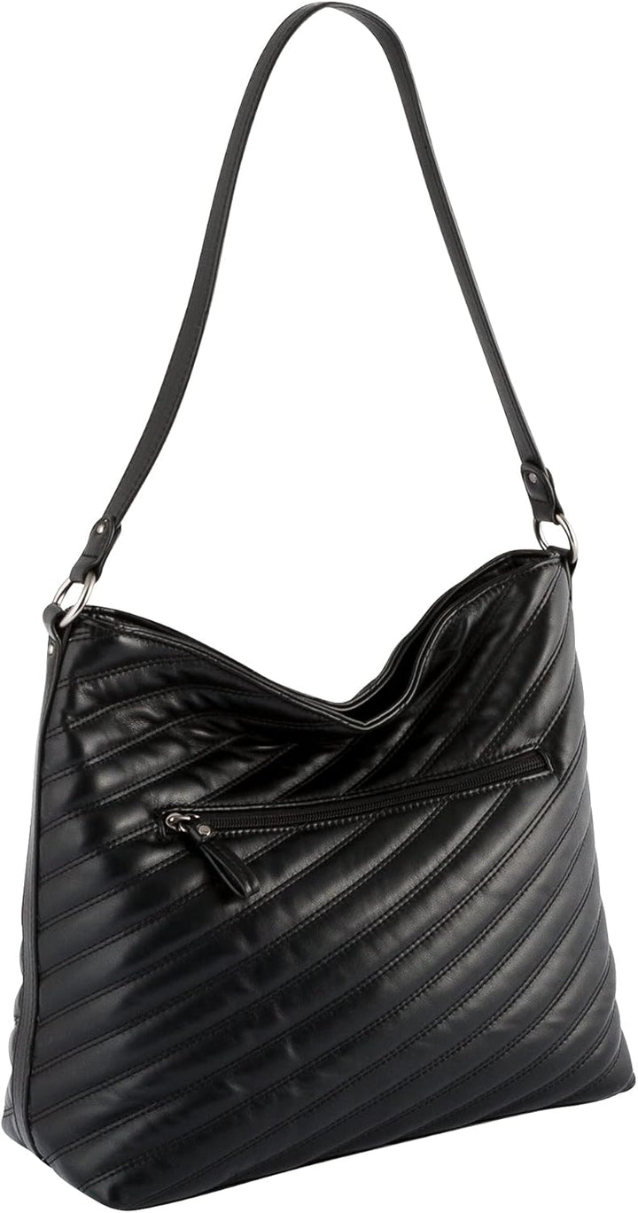 Gabor Camila Schultertasche Schwarz, Schwarz