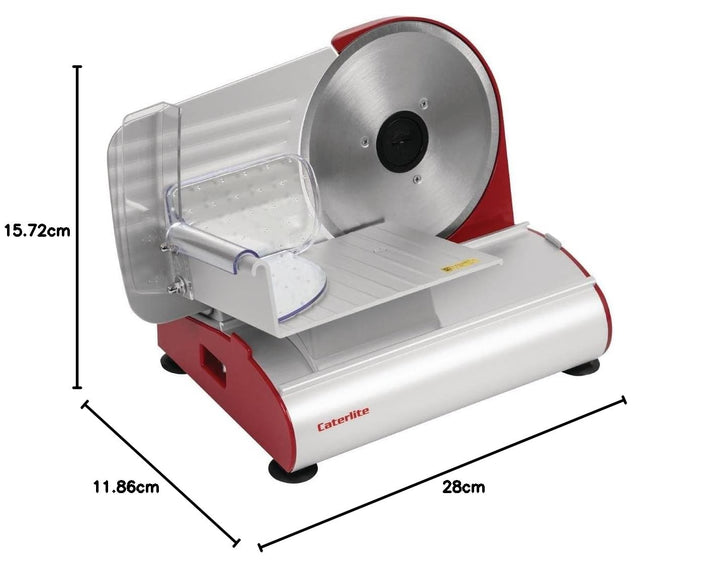 Caterlite Fleischschneidemaschine 19cm, Rosa
