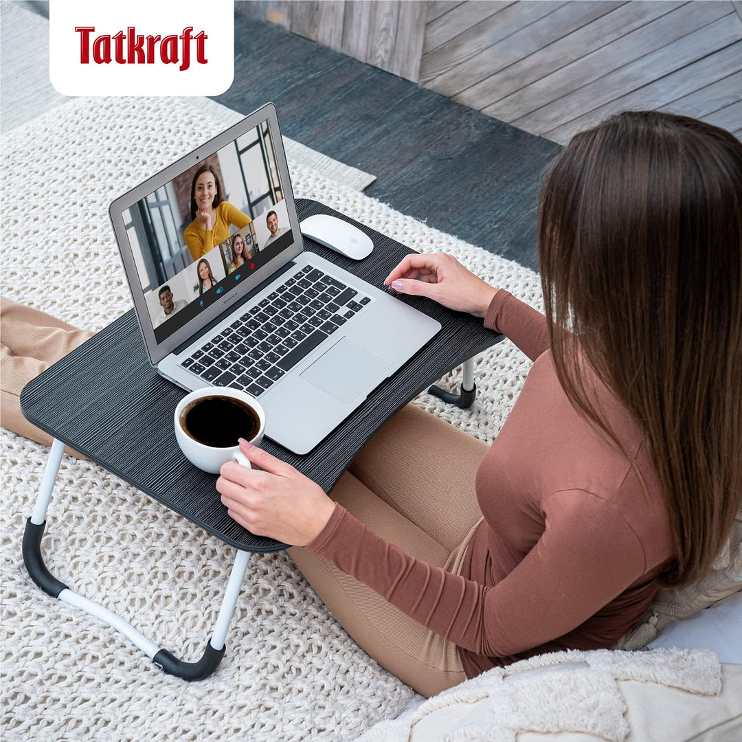 Tatkraft Olaf Grosser Faltbare Betttisch, Schossschreibtisch, Laptoptisch, Bett Tablett mit Tassen S