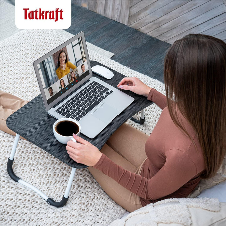 Tatkraft Olaf Grosser Faltbare Betttisch, Schossschreibtisch, Laptoptisch, Bett Tablett mit Tassen S