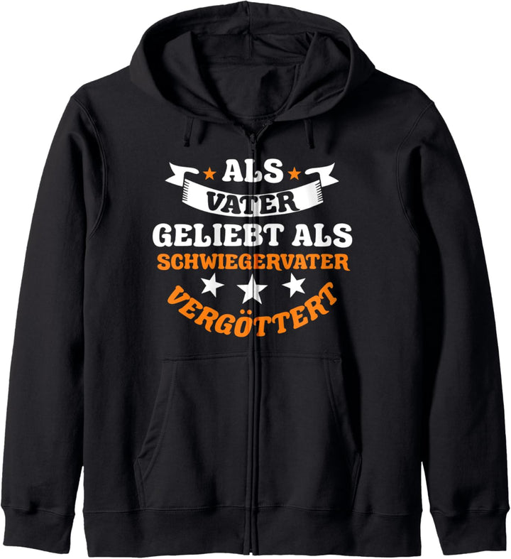 Schwiegervater Vater Schwiegerpapa Papa Vatertag Kapuzenjacke
