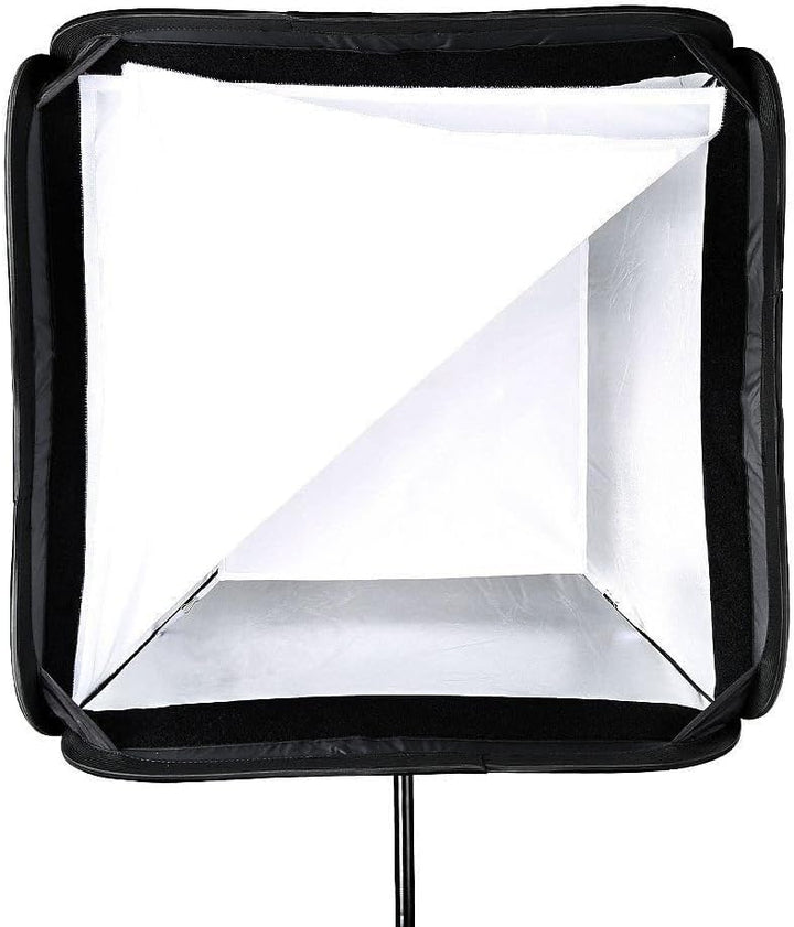 Godox Softbox Soft Light Modifier mit Gitter 32 x 32 Zoll / 80 x 80 cm mit S-Typ-Blitzhalterung Bowe