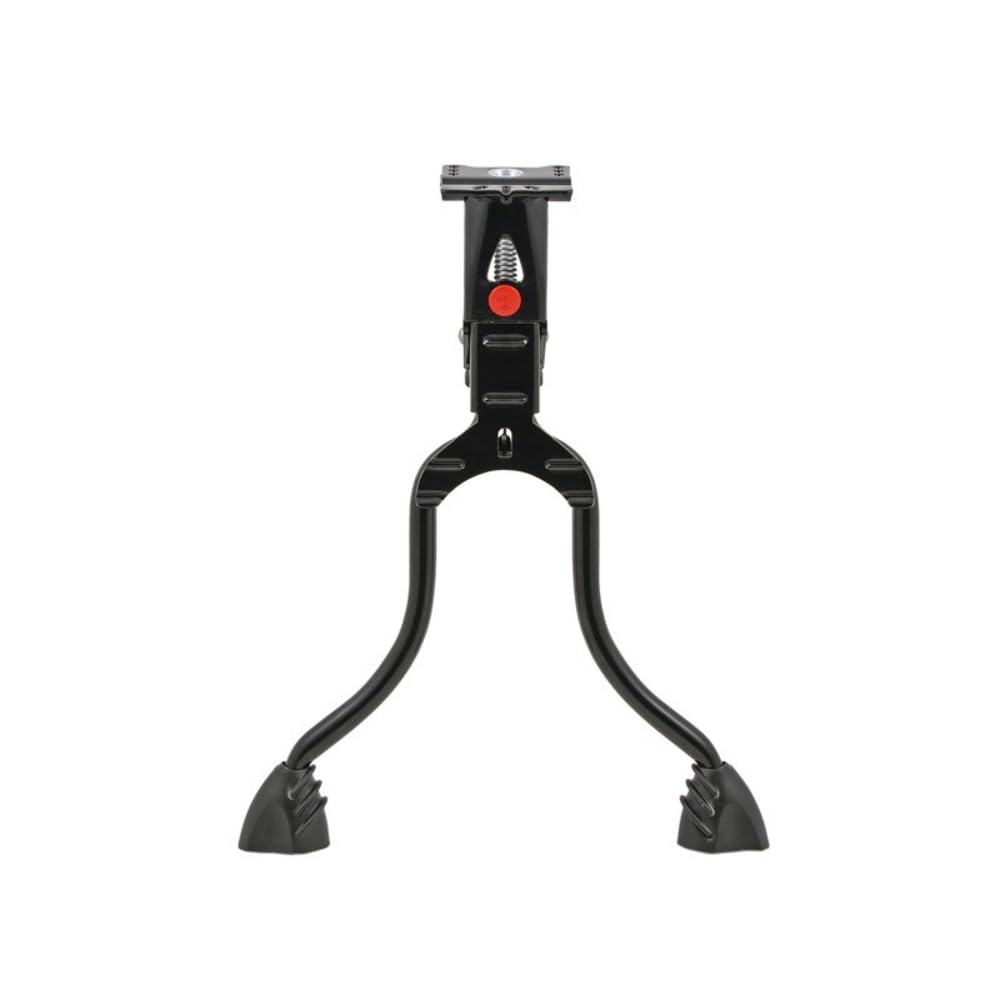Hebie Unisex – Erwachsene Rex Zweibeinständer 32cm Schwarz, 32cm Schwarz