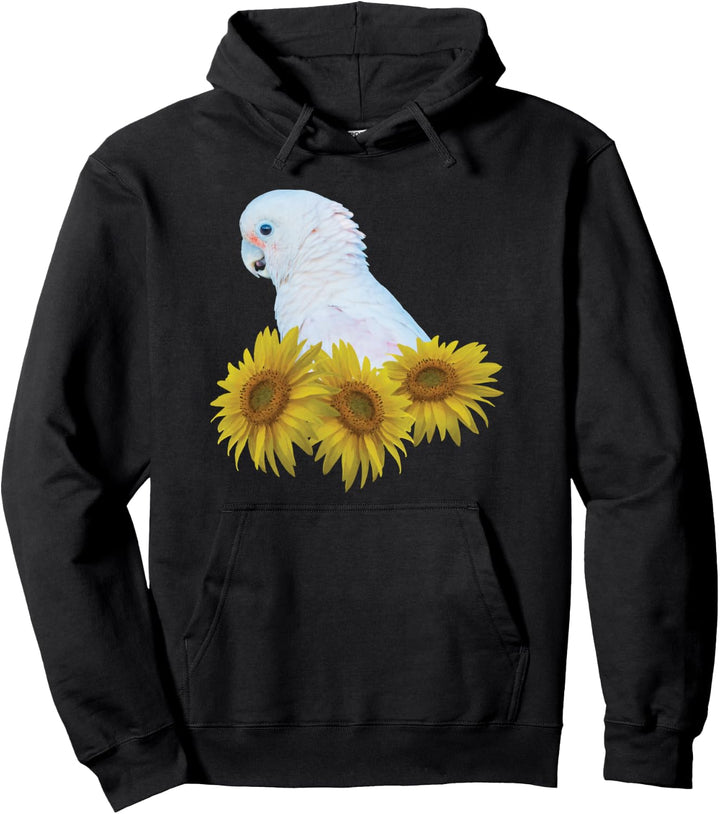 Goffins Kakadu Papagei Sonnenblume Pullover Hoodie