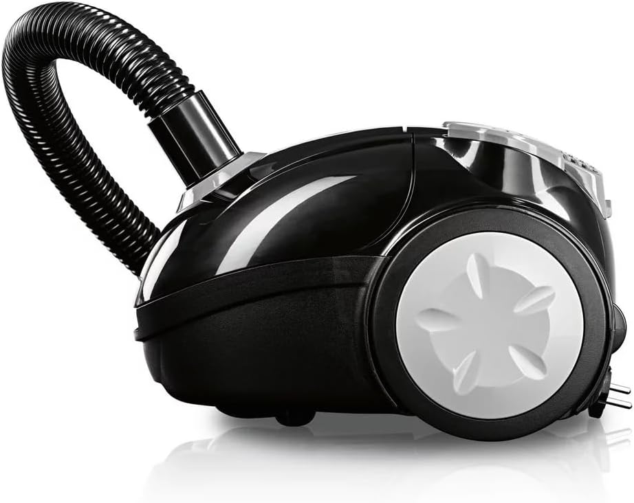 CLEANmaxx Bodenstaubsauger 800W 15kPa Ultra Fusion Saugleistung mit wiederverwendbarem Staubbeutel s