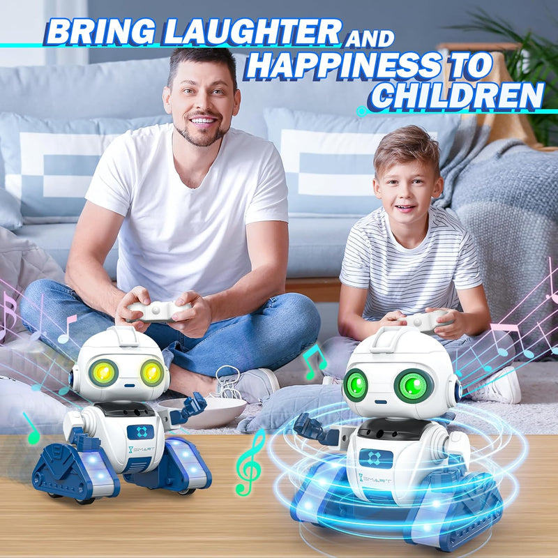 Ophy Roboter Spielzeug für Kinder, Innovative Projektionstechnologie, RC Roboter mit LED-Augen und M