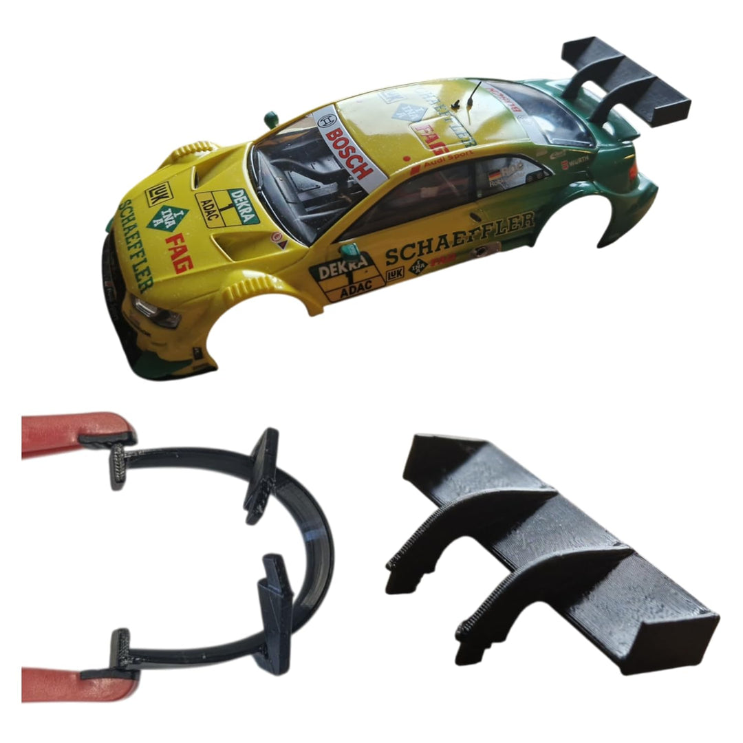 Flexibler Spoiler – Carrera Zubehör für 132 Audi A5 DTM, Carrera Bahn Tuning Ersatzteil Kleinteil im