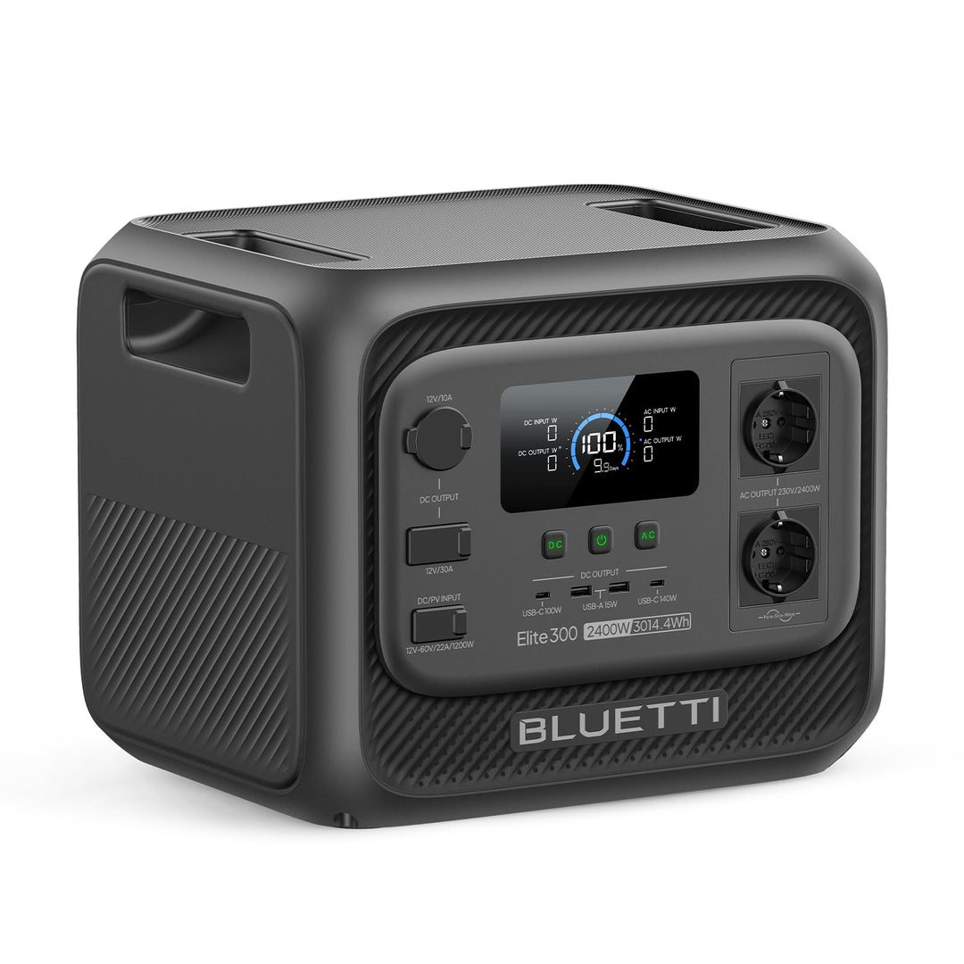 BLUETTI Elite 300 Tragbare Powerstation (2026 Neu) 3014,4 Wh LFP Genetatore | Backup mit 2400W AC Au