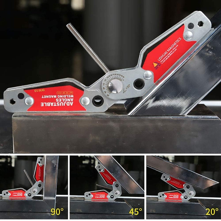 Winkel Schweisshalter, verstellbarer Magnet Magnetischer Schweisshalter Schweisserwerkzeugzubehör (2