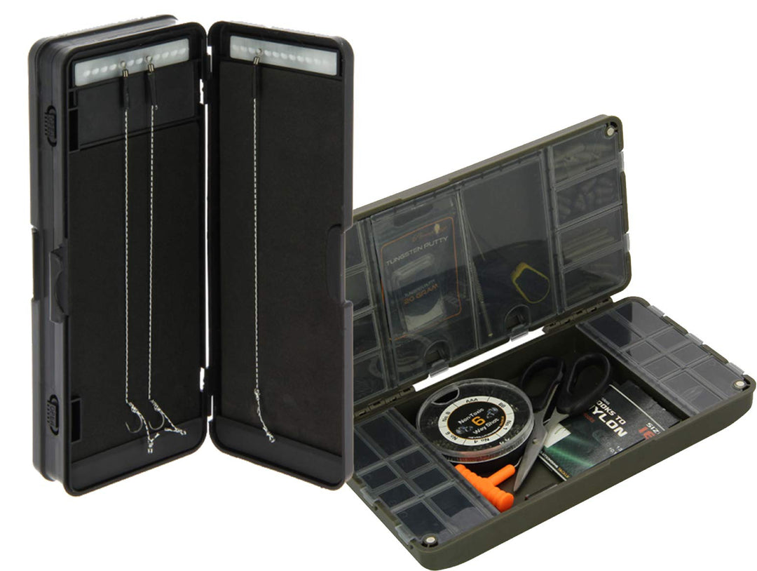 G8DS® Tackle Box für leichte Aufbewahrung ihres Zubehörs Angeln Karpfenangeln Magnetverschluss inklu