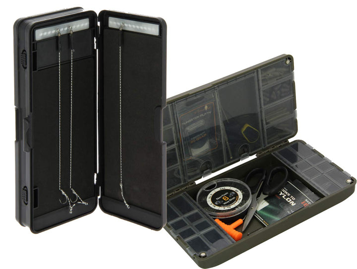 G8DS® Tackle Box für leichte Aufbewahrung ihres Zubehörs Angeln Karpfenangeln Magnetverschluss inklu