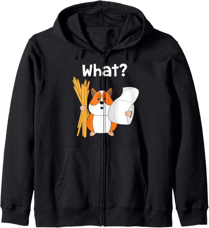 What Hamster Klopapier Nudeln hamstern | lass es sein Kapuzenjacke