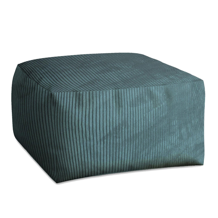 DreamRoots Pouf Hocker Comfort 70x70x40cm - Couch Hocker - Pouf Cord - Hocker Wohnzimmer - Fusshocke