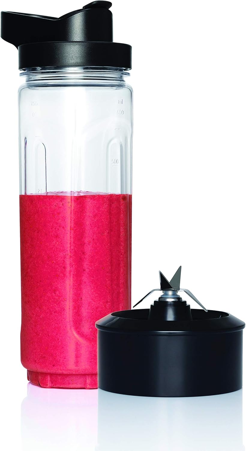 Wilfa XPLODE 2GO Trinkflasche für Mixer - Fassungsvermögen von 0,6 Liter, für alle XPLODE-Mixer, ros