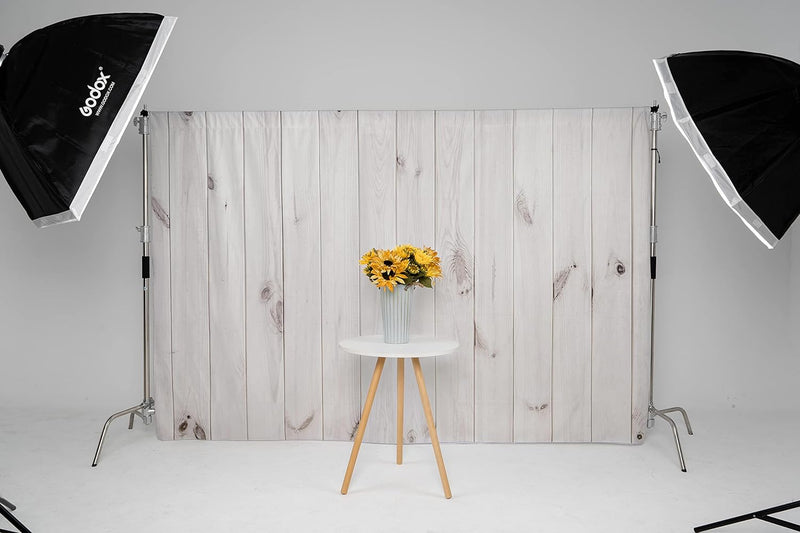 Kate 3x2m Fotografie Hintergrund Holz Brett Holz Holzfussboden Foto Hintergrund weiss Textur Photogr