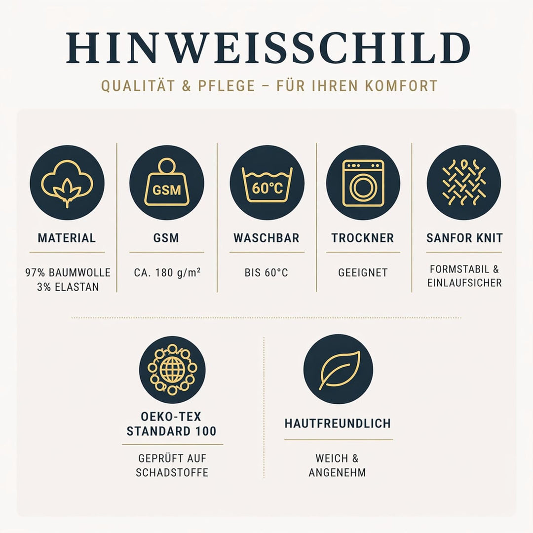 EXKLUSIV HEIMTEXTIL Jersey Spannbettlaken für Wohnmobile Heckbett 3-teilig 2 Längsbetten + 1 Mittelt